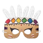 [아이꿈만들기] 인디언 가면 만들기 / 인디언 가을 세계여러나라 : 아인몰