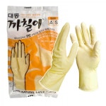 J2081/ 대동 까칠이 다용도 라텍스 고무장갑 미용장갑 10P : 크린이오