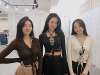반전 커버업 벨리댄스 댄스웨어 발레 폴댄스 현대무용 데일리 크롭 : 비쥬벨라