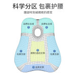 등쿠션 등받이쿠션 의자허리받침 허리받침대 의자등쿠션 교정등받이 등교정 : 대한글로벌종합상사