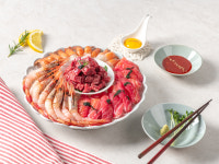 [네모육회] 깍둑육회 당일작업 한우 투플육회 ,홈마카세, 캠핑고기, 홈파인다이닝 : 아임파인다이닝