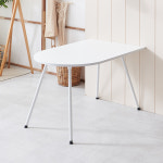 다다재 카밀 반타원 테이블 4인 라운드 식탁 거실 카페 테라스 : 다다재