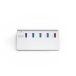 NEXT-346U3QC-10G 유전원 5포트 USB 3.2 Gen2 허브 / 퀵차지 1포트 / 최대 10Gbps / 노트북 맥북 USB허브 : 호텍 HOTEC