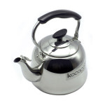 우야몰 코카코 하모니 실버 주전자 1L 가스렌지 인덕션 커피 티 물 스텐 스테인레스 : 우야몰