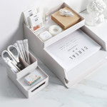 휴템 A4 서류 정리함 트레이 사무실 문서 보관함 서류함 : 휴템