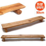 마호가니 원목 화분받침대 90cm / 원목 화분다이 화분대 화분정리대 다육이받침대 : 코지마트