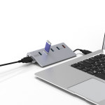 NEXT-346U3QC-10G 유전원 5포트 USB 3.2 Gen2 허브 / 퀵차지 1포트 / 최대 10Gbps / 노트북 맥북 USB허브 : 호텍 HOTEC