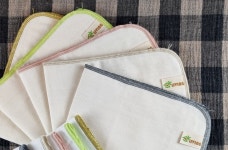 강화 2겹 소창행주(연순직물 소창으로 만든 먼지없는 고급 행주,선세탁) : 수니리빙