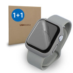 1+1 UBX 애플워치 11 10 9 8 7 6 SE 5 4 전용 프리미엄 고광택 전면 액정보호 필름 38 40 41 42 44 45 46 mm : 언박싱.unboxing