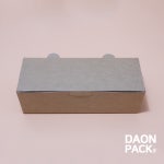 [KY 도시락 1호] 일회용 크라프트 도시락 김밥 분식 떡집 포장용기 / 1box 600개 : 다온팩
