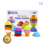 아이스크림 쌓기놀이 10가지 색놀이 교구 학습교구 : 하선 누리장난감 교구