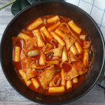 자연미가 국물떡볶이(밀떡+소스+어묵) 560gx1팩 /mbd : 우리존농산