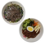 봉평 메밀 막국수1.4kg+비빔장500gx1봉) 7인분 비빔메밀막국 : 지원 푸드나라