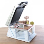 실링기계 대형 수동 실링기계 식품포장용 업소용 : 삼부팩