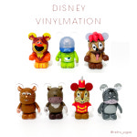 빈티지 디즈니 바이닐메이션 픽사 빌런 피규어 인테리어소품 ( 몬스터주식회사 라따뚜이 덤보 겨울왕국 이요르 ) : 요괴언니