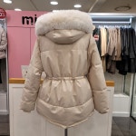 미엘로 후드 퍼트리밍 패딩점퍼 MM1AJP105 (IV) : NC불광 미엘로