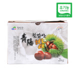 유기농 생밤 햇밤 알밤 칠갑산 풋풋농장 이동근 2kg : 노초파쇼핑