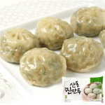 산동 포자찐만두(6입 /180g)/렌지 2분OK : 미소푸드