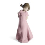 Nao by Lladro 야드로 나오 작은 조각상 인형 한정판 수줍은 소녀 So Shy Porcelain Girl Figure : 나는직구