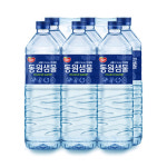 동원샘물 2L 무라벨 생수 6개 안전한 물 배달 가정용 정기배송 : 코스트코이케아