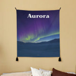 어번던스 aurora 01 행잉 패브릭포스터(3size) 태피스트리 인테리어소품 가리개커튼 : 어번던스