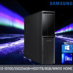 삼성 데스크탑5  i3/ 8GB/ SSD256GB+HDD 1TB/ WIN10 패키지 / 온라인 웹서핑  수업용  사무용 : 대산IT