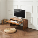 HZ2401 멀바우 원목 좌식 컴퓨터책상 800 : 어디가구