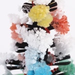 DIY 매직 성장하는 크리스마스 트리 입체 크리스탈 놀라운 종이 나무 꽃 : 모아모아95