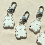 베이직 댕이 냥이 키링 키홀더 아크릴 에어팟 버즈라이브 백참 가방 아크릴참 악세사리 : 아이엠스튜디오