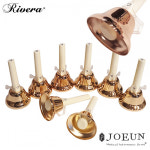 [리베라] 8음 골드 레스트 핸드벨 HBL-08RB Gold Rest Handbell 핸즈벨 세트 : 조은악기사