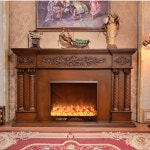 가정용 불멍 인테리어 유럽 앤틱 벽난로 모형 TV    전기 시뮬레이션 화재 새겨진 홈 : 샵앤모아