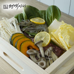 편백마리 편백나무 찜기 2단 짜맞춤 찜기 통5중 사각펜 세트 히노끼 세이로무시 : 편백마리