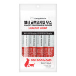 애니홀릭 강아지 고양이 헬시 글루코사민 관절 건강 보조제 치킨+연어 (14gx4ea) : 도도한펫
