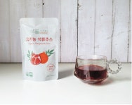 산들사이 100% 유기농 NFC착즙 석류즙 석류주스 80ml 30포 : 스마트에코라이프