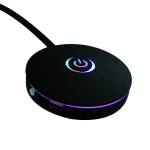 컴튜 PC 컴퓨터 파워 외부 전원 스위치 RGB / LD04 무광블랙 : 컴튜