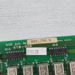 970129 / STB-02 B  621142.9  / AGIE ZCH Nr.621.752.5  STB.02 B : 준 자동화