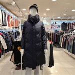 슈페리어NC08여성거위털롱코트,네이비LCAT402 : 신세계라이브쇼핑