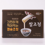 미니 조청 30g x 6개입 캡슐조청 휴대용 캠핑용 우리쌀조청 : 바른들식품