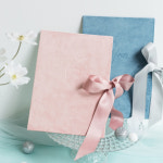 벨벳 성혼선언문 혼인서약서 케이스 결혼서약서 웨딩보우 주례없는 결혼식 축사 A4 : 민트에이