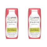 상하목장 상아목장 유기농 코코아 우유 125ml 24개 : 모던 마켓