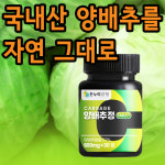 국산양배추환500g 양배추알약 환대용량 정 100g 여주정 유기농 새싹보리 분말 정 : 리피스페이스