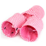 펫라이프 해피 3way 캣 터널 (핑크) : 캣독09