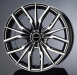 19인치 바조 LV600 블랙크롬폴리쉬 PCD115 5홀 4P가능 (올뉴말리부휠 그랜저휠 G70휠 K8휠 K7휠 K5휠 더뉴쏘렌토휠 올뉴싼타페휠... 