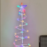 DIY 조형물 스파이럴 크리스마스 트리 90cm 칼라 : 유비스포