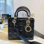 디올 램스킨 레이디디올백 스몰사이즈 블랙 2-WAY -D111905 압구정중고명품매입판매전문샵 : 청담럭스 앤 주얼리