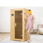 목조 간이 찜질방 홈 원적외선 전신 광파 사우나 스파 : 코디니까