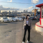 [에이블] 노카라 밍크 퍼 자켓 : A ble