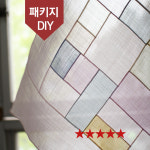 [패키지]분홍빛모시홑보 DIY/조각보/규방공예 재료 : 우리 규방