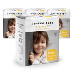 쿠잉 에어드라이 풀커버 밴드 기저귀 소형 4팩 + 2팩 : 쿠잉공식몰