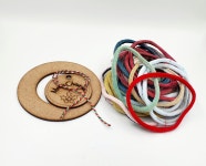 [기관결제]크리스마스 리스 양말목공예 업사이클링 DIY KIT 환경교육키트 : 한국업사이클DIY협회